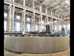 Engranaje de corona endurecido de 10 módulos para molino de correa para horno rotatorio