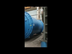 Molino de bolas de cemento grande para minería y materiales de construcción, acero resistente al desgaste