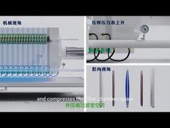 El equipo de deshidratación de lodos de grado industrial de prensa de filtro de banda opera continuamente durante 24 horas