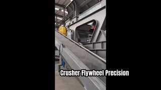 Piezas de precisión del volante de la trituradora de mandíbula