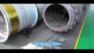 Carcasas de horno rotatorio Piezas duraderas y confiables