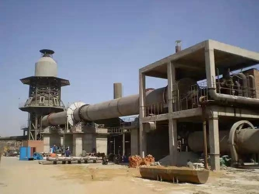 Large Cement Clinker Production Line Rotary Vertical Cement Kiln