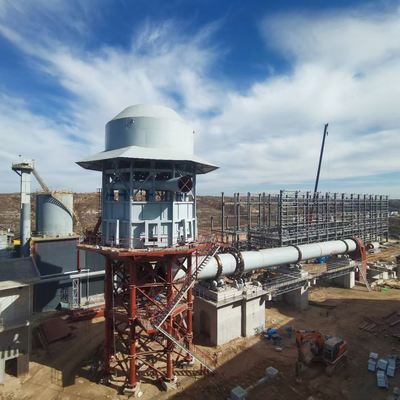 Ф5×33m Easy-To-Maintain Oxidation Pelletizing Rotary Kiln