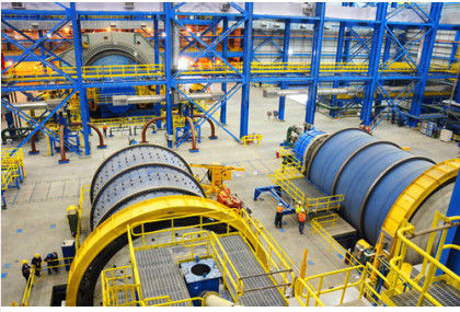 Tipo de pulido máquina del desbordamiento del molino de bola del mineral mineral del molino del molino de bola del enrejado