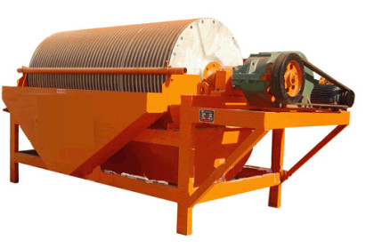 Preparación mineral magnética de la máquina 180t/H del separador del mineral de hierro del tambor