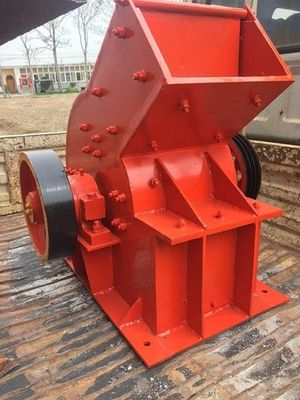 Tipo materiales de PCH de construcción del carbón de Ring Hammer Crusher For Mining