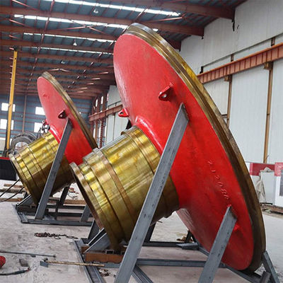 Bastidores de acero de fundición y cubierta de extremo de molino de bola de forjas modificada para requisitos particulares