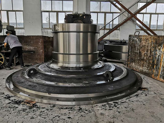 Piezas fundidas y piezas forjadas de la cubierta del extremo del molino de bolas de acero fundido ZG270—500