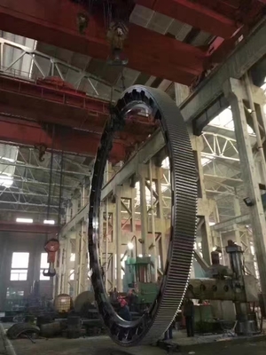 Buen funcionamiento grande del piñón/engranaje del molino de Ring Mill Girth Gear And del engranaje de la circunferencia del horno