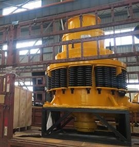 Máquina trituradora de piedra trituradora de cono para minerales y rocas con dureza media o superior