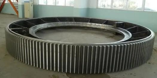 Diente oblicuo del engranaje de circunferencia del molino de engranaje de anillo para el molino de explotación minera y el horno rotatorio