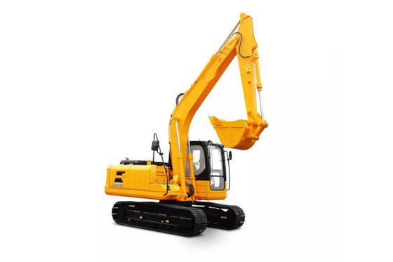 Material de construcción de la capacidad 0.22m3 SAE Crawler Excavator Heavy Duty del cubo