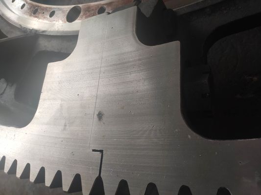 Estante y piñón helicoidales modificados para requisitos particulares de engranaje del ángulo de la presión para el molino de bola