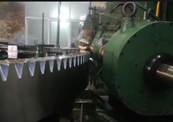 Molino de bolas de engranajes de acero forjado 120 Mt Max 100-16000 mm Para las industrias