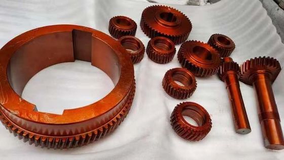 Reducción de engranajes personalizada Caja de engranajes engranajes de piñón piezas de mecanizado CNC de alta precisión