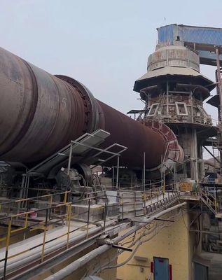 Línea de producción de clínker de cemento de cal de gran tamaño de alto rendimiento Φ3.2/3.4×60m 400t D