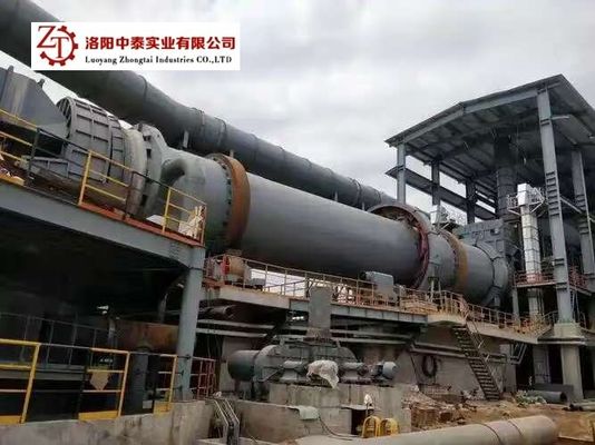 Horno rotativo de pellets oxidados utilizado en campos de fundición de hierro y acero