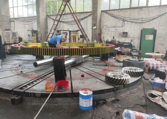 Horno giratorio y molino de bolas engranajes de alta capacidad de carga de soporte de operación estable