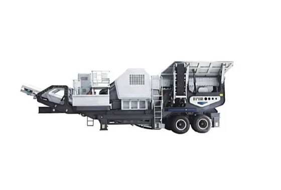 Estaciones móviles de trituración para vías rápidas Ferrocarriles Minería metalúrgica