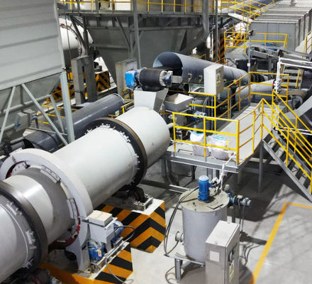 Línea de producción de fertilizantes compuestos científicamente razonables