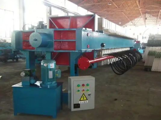 Equipo de desplazamiento de tela filtrante para filtro prensa de marco de placa de soldadura totalmente automático, resistente a la corrosión