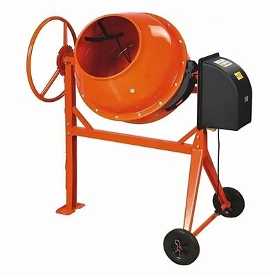 Equipo de la planta de cemento duradero Mezclador de tambor vertical con rueda de inclinación manual y motor de alta potencia para mezclar materiales