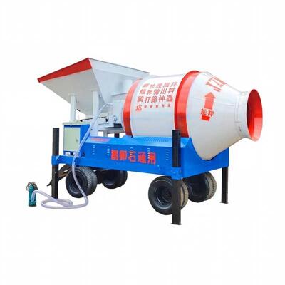 Equipo de la planta de cemento mezclador de tambor de cubo fijo máquina de mezclar hormigón para fábrica de prefabricación e ingeniería hidráulica