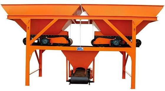 Máquina dosificadora de concreto comercial para plantas de cemento, serie PLD, para construcción de carreteras y puentes