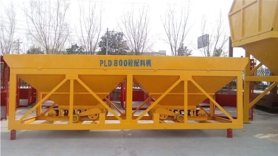 Equipo de dosificación de agregados de tolva múltiple, máquina dosificadora de concreto de alta precisión serie PLD