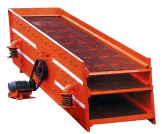 Tamiz vibratorio linear circular del equipo de la preparación de menas de 20 grados