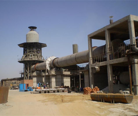 Horno rotatorio 12000t/D de la producción de la laterita de la calcinación completa del níquel