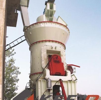 30t/H cementan la máquina cruda vertical del molino del motor de CA 5000kw y convierten el molino en escoria vertical