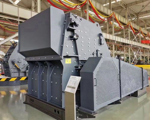 Máquina machacante primaria de la trituradora de piedra del impacto 30TPH 70TPH para la rafadora