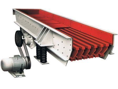 Alimentador vibrante 800m m 700TPH que transportan alzando la máquina