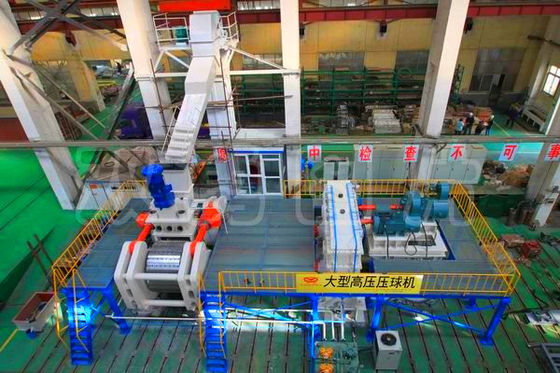 Máquina fría/caliente de la máquina de la metalurgia de la máquina 100TPH de la briqueta y de la prensa de la bola