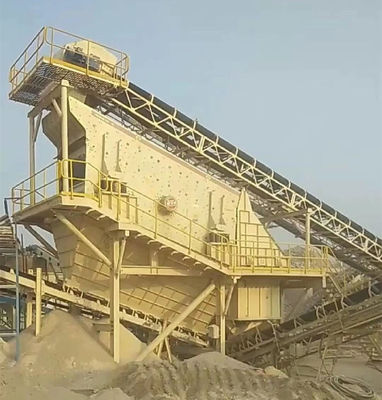Tamiz vibratorio linear del tamiz 100TPH de Malla Vibratoria Sand Vibration Separator