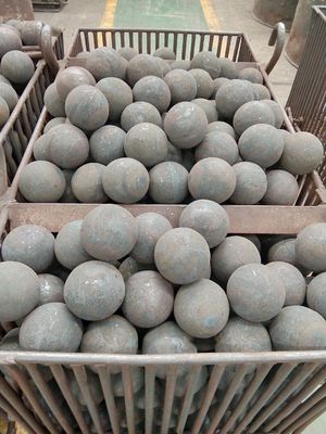 bola de pulido de acero del hierro de lanzamiento de los recambios de la rafadora 50Mn para el molino de bola minero