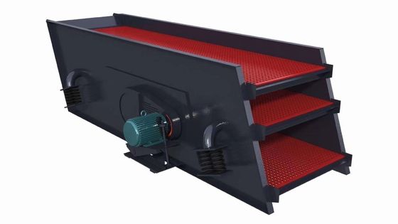 Eficacia 15 ~ tamiz linear del tamiz vibratorio de 1300 t/h para la arcilla